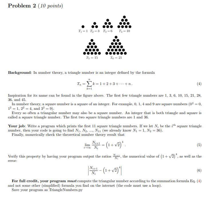 Problem 2 (10 points) T. - 1 T, 3 T5-6 T4 - 10 Ts = | Chegg.com