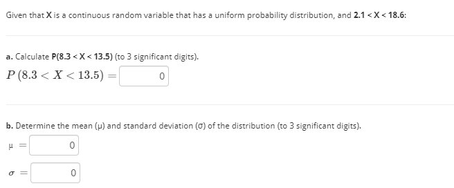 Solved Given that X is a continuous random variable that has | Chegg.com