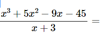 Solved Math 1010Divide by factoring numerators and then | Chegg.com