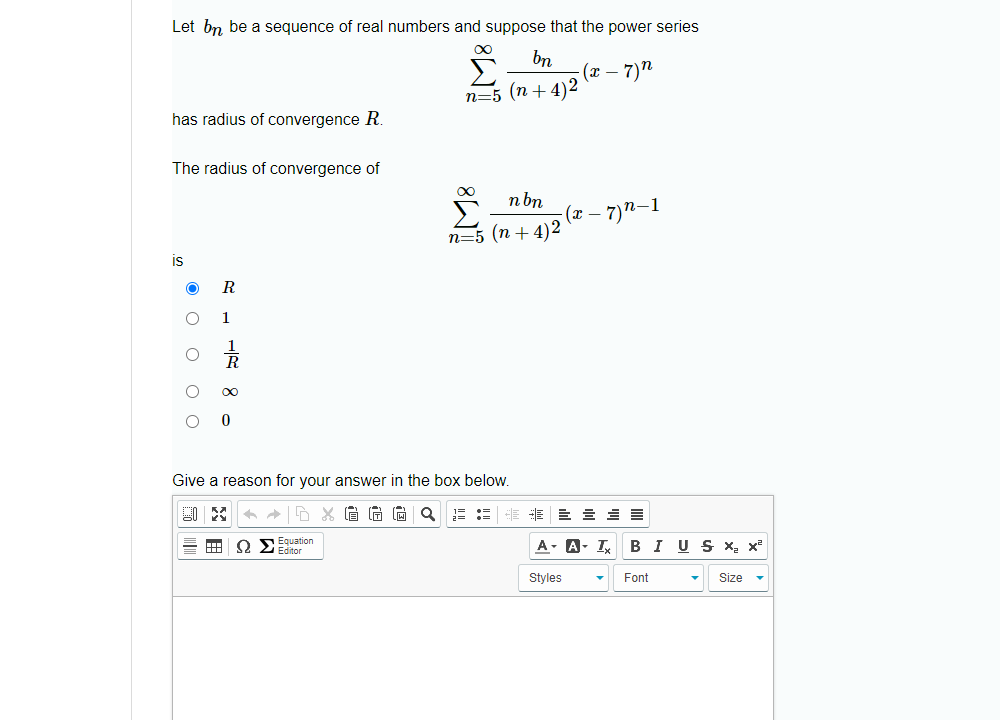 Solved Let Bn Be A Sequence Of Real Numbers And Suppose That | Chegg.com