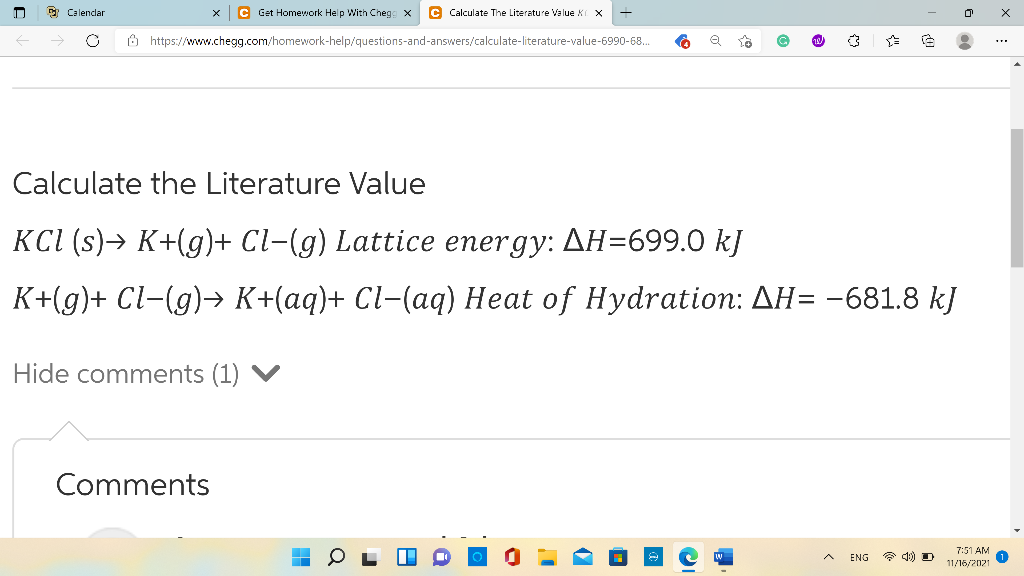 D Calenciar xC Get Homework Help With Cheg. x C