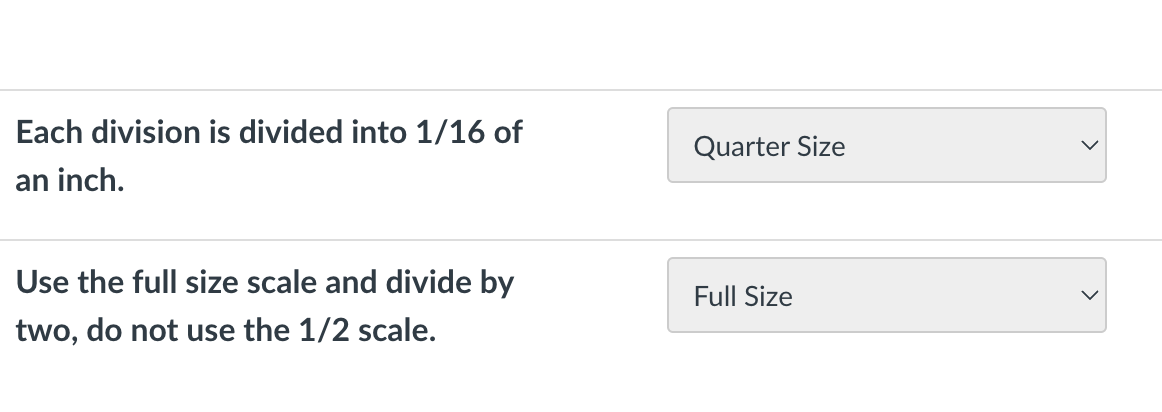 Full Size Eighth Size Double Size Quarter Size Half | Chegg.com