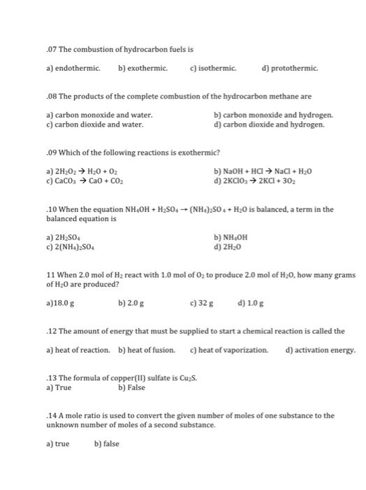 Solved .01 In the expression, 3CaBrz, a) 2 and 3 are | Chegg.com