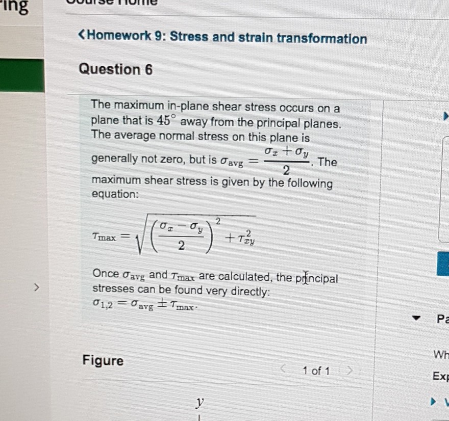 Solved Homework 9: Stress and strain transformation | Chegg.com