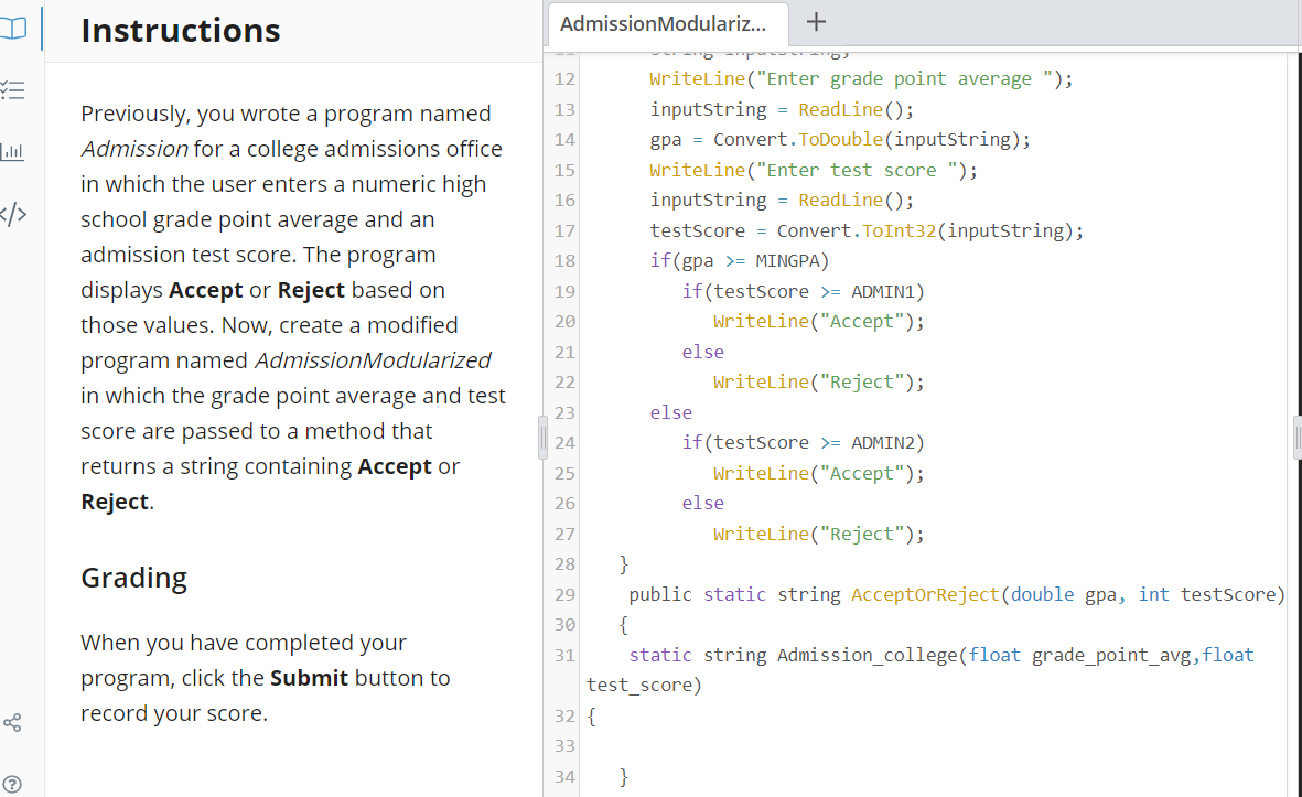 Solved I need help adding a modified program based on the | Chegg.com