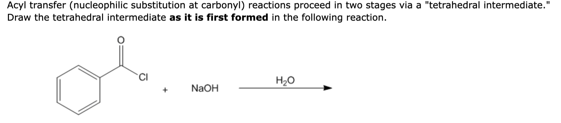 Solved Acyl transfer (nucleophilic substitution at carbonyl) | Chegg.com