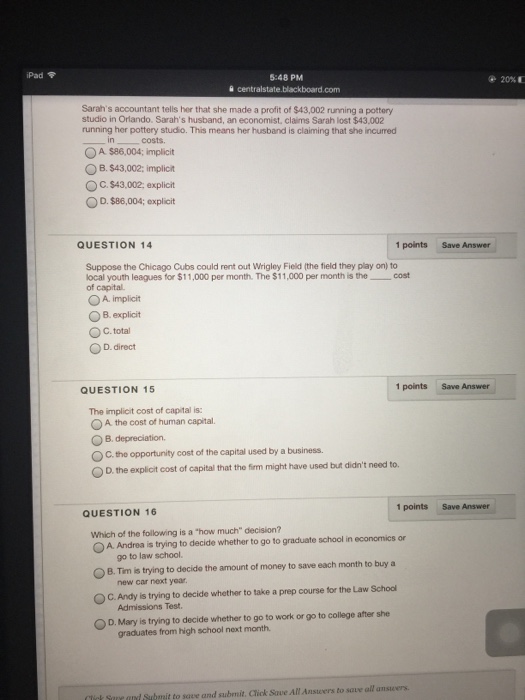 Solved 22% 1 points Save Answer QUESTION 3 Tabie The Cost | Chegg.com