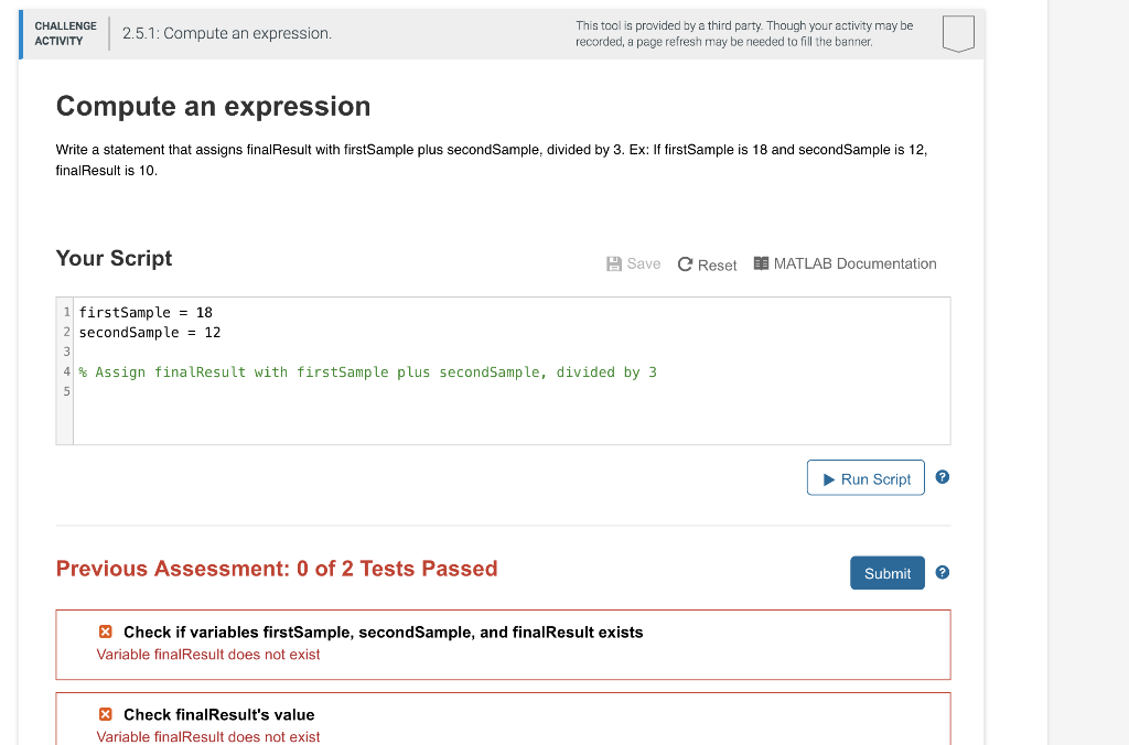 Solved Challenge Activity 21 2 5 1 Compute An Expression Chegg Com