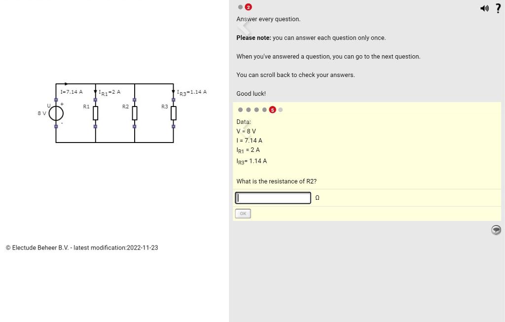 Solved Please note you can answer each question only once.