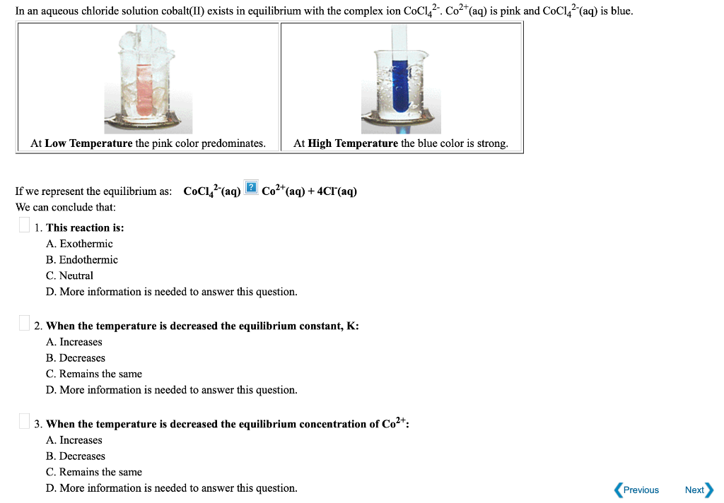 Solved Consider The Following System At Equilibrium Where K. | Chegg.com