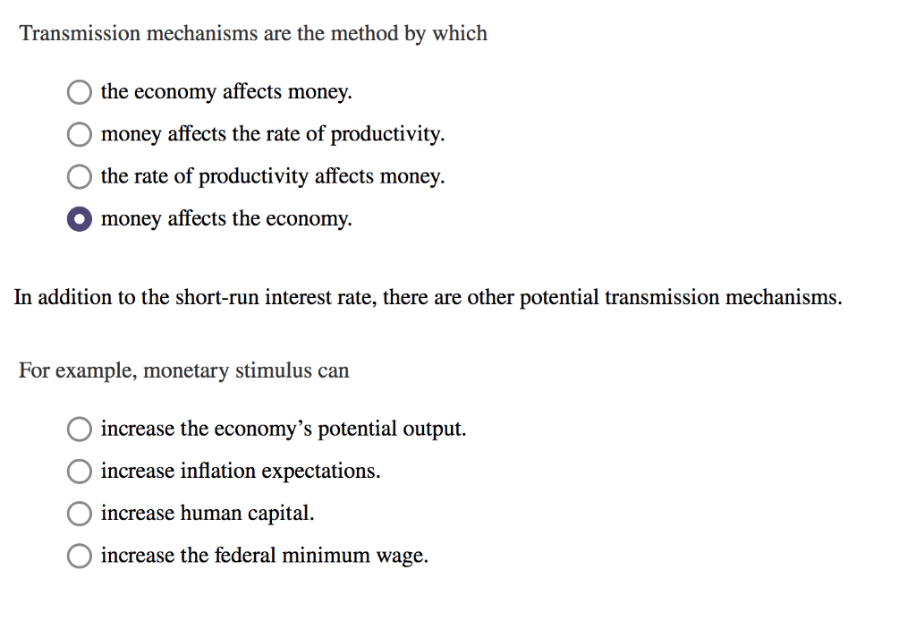 Solved Transmission mechanisms are the method by which the