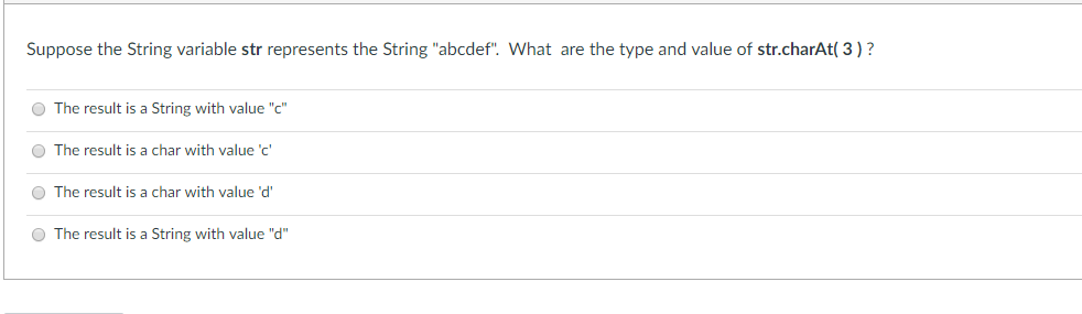 Solved Question 1 What is the output of the following code | Chegg.com