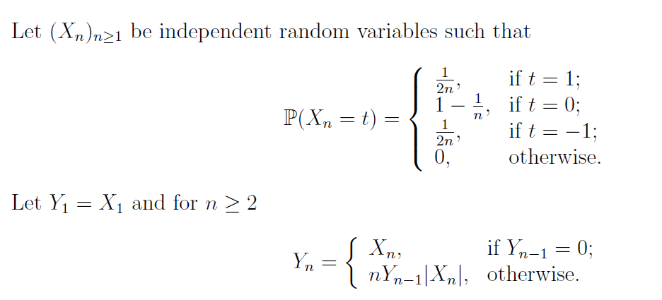 Martingale Math Solved Stochastic Process-Martingales Show Yn is a | Chegg.com