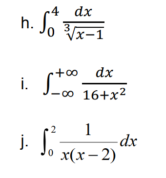 Solved Evaluate the following improper integrals and | Chegg.com
