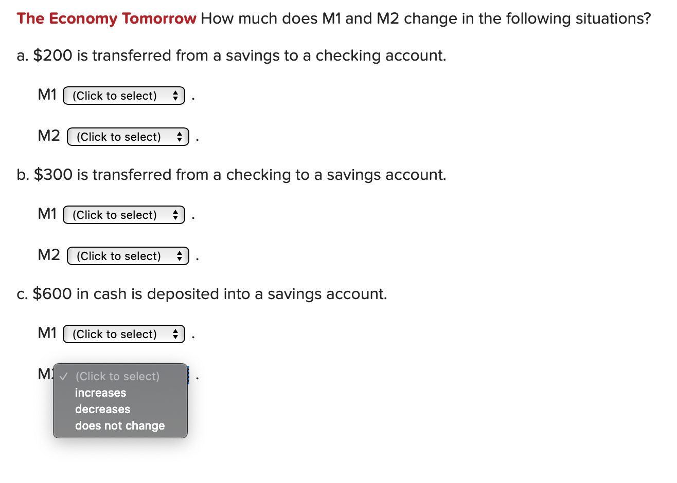 m1 savings account