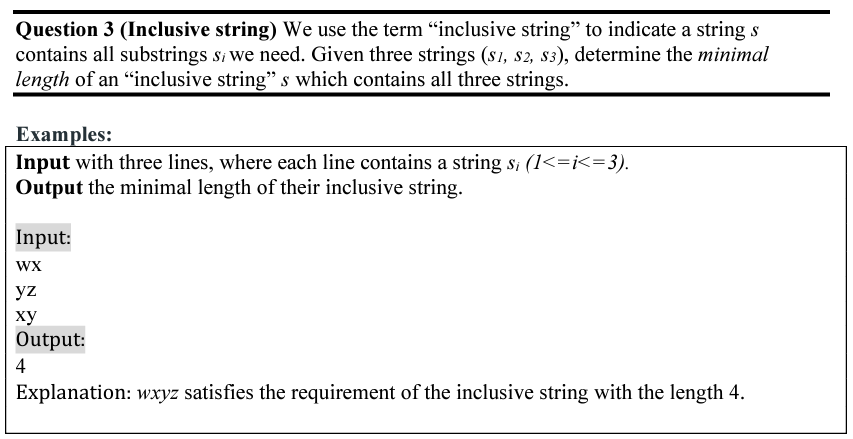 Solved Please use C language, the output string should | Chegg.com