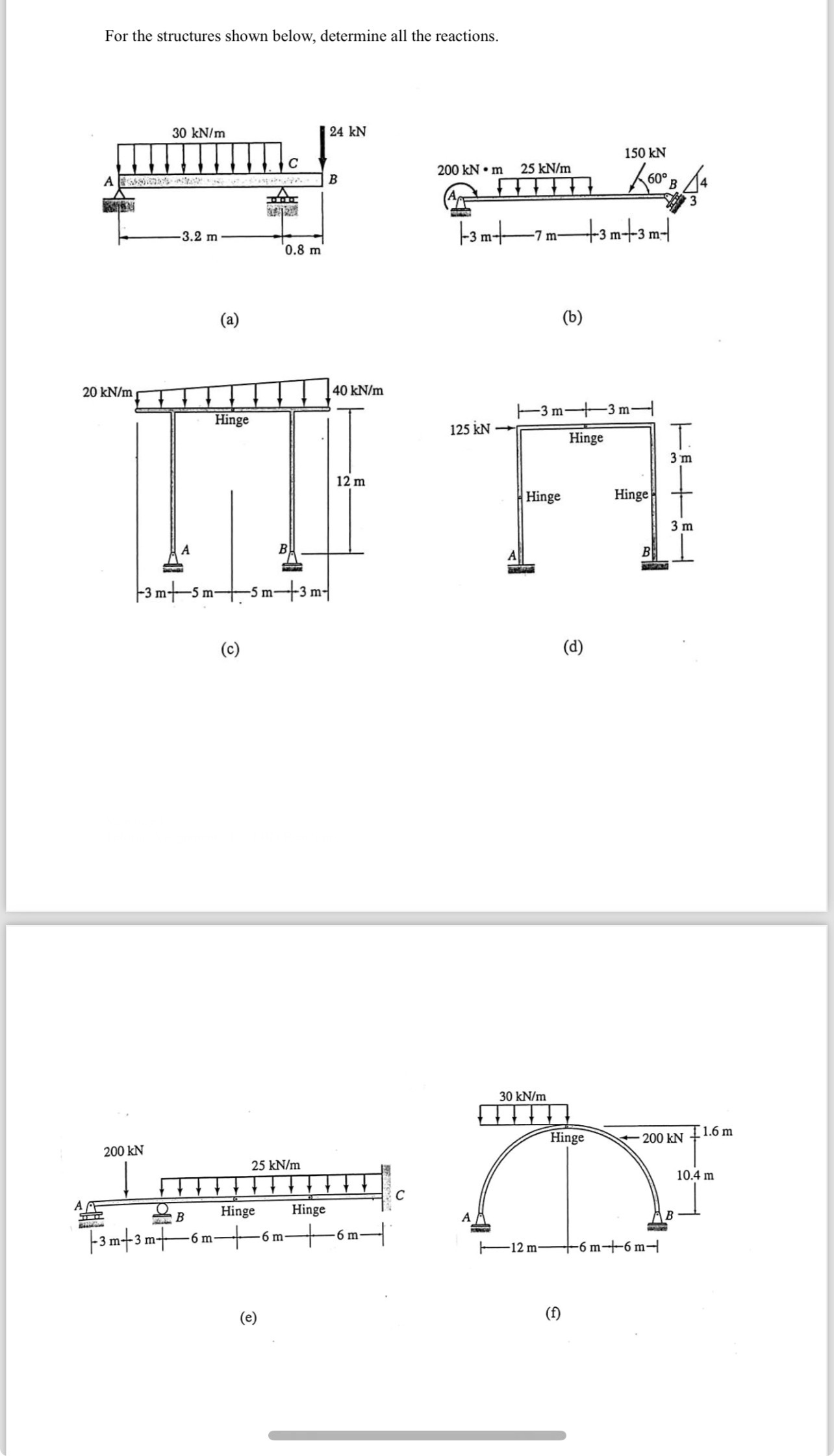 Solved For The Structures Shown Below, Determine All The | Chegg.com