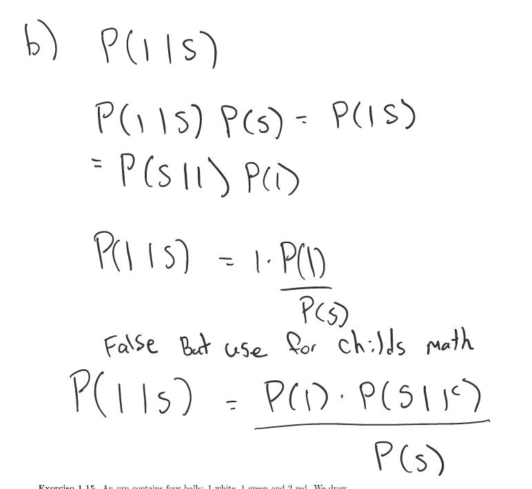 Solved Question 9b wants the answer P(1)*P(system works | Chegg.com