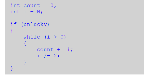 Solved For the above algorithm: 1) Using operation counting | Chegg.com