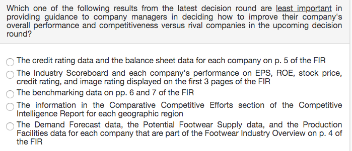 Solved Which one of the following results from the latest | Chegg.com