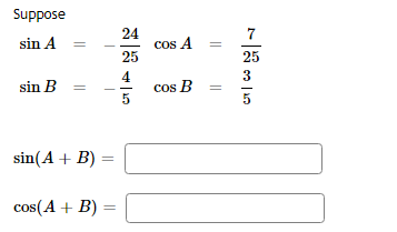 Solved Rewrite cos 47 3 ) in terms of sin(2) and cos(x) and | Chegg.com