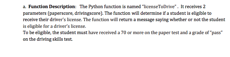 Solved Write one python code with output test results use | Chegg.com
