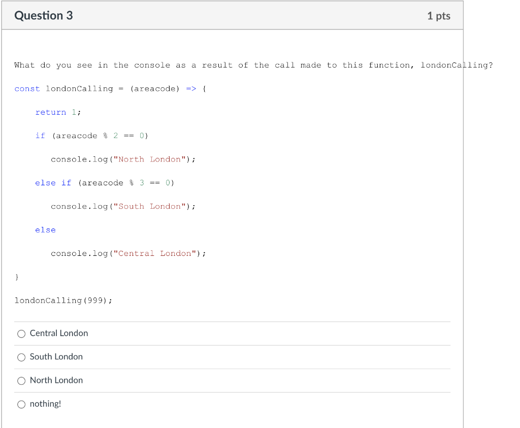 Solved Given the code and call, const logFizzBuzzPop = | Chegg.com