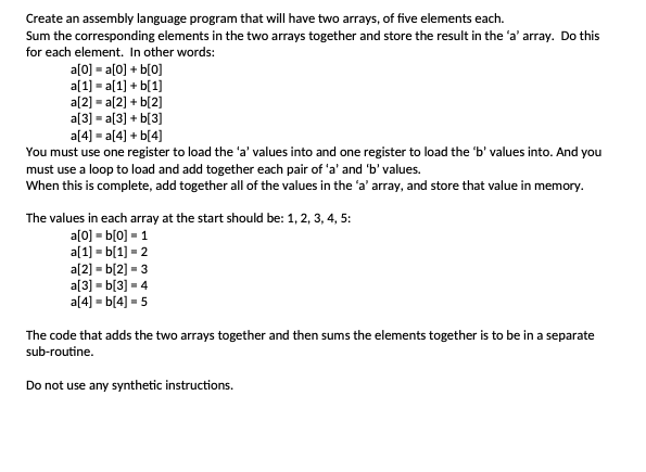 Solved Use ARC programming language, and please do not use | Chegg.com