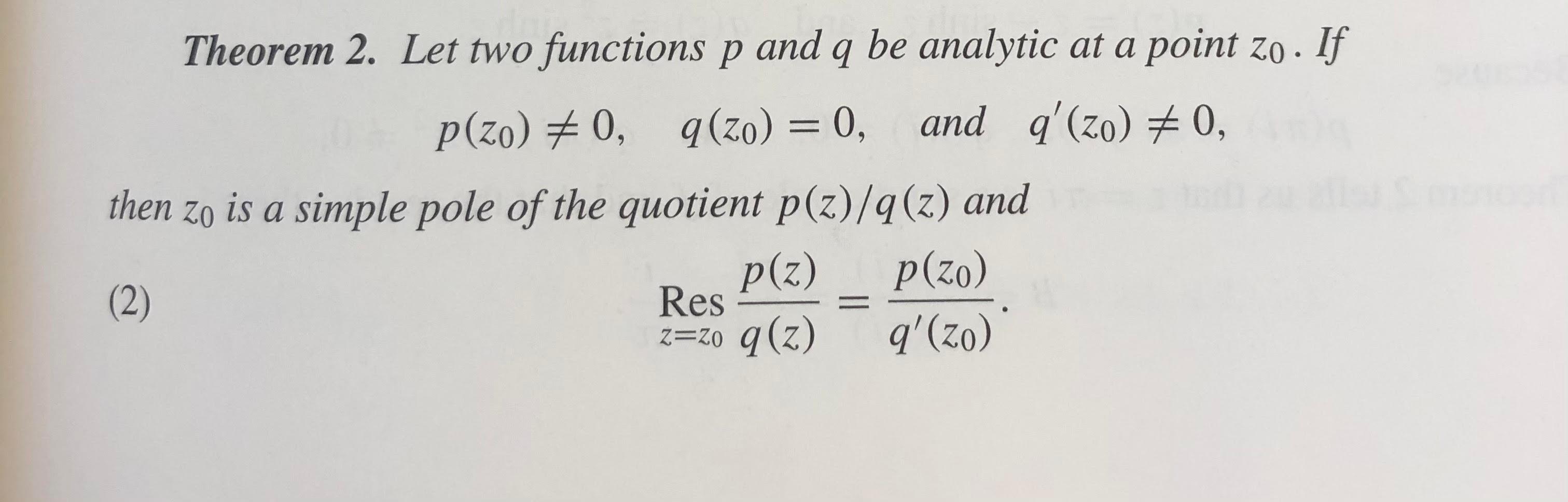 Solved COMPLEX VARIABLES a. Find the poles at (Show | Chegg.com