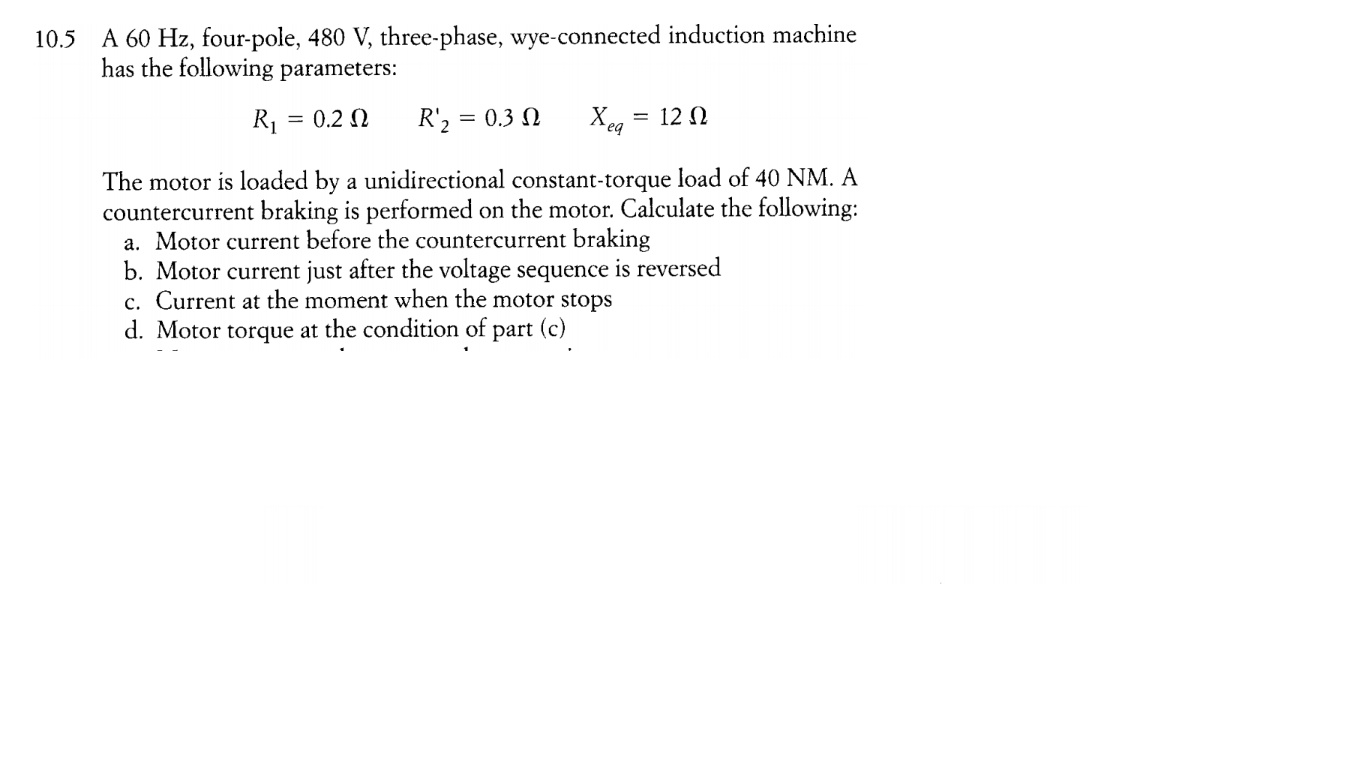 Solved Electrical Machines, Drives and Power Systems (6th