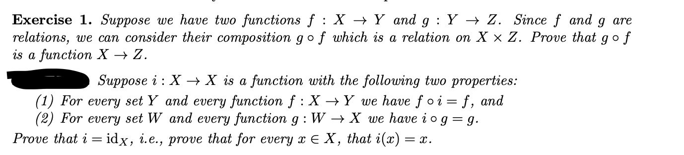 Solved Exercise 1 Suppose We Have Two Functions F X Y 9426