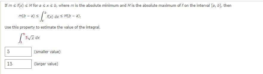 Solved If m≤f(x)≤M for a≤x≤b, where m is the absolute | Chegg.com