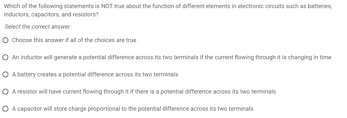 Solved Which of the following statements is NOT true about | Chegg.com