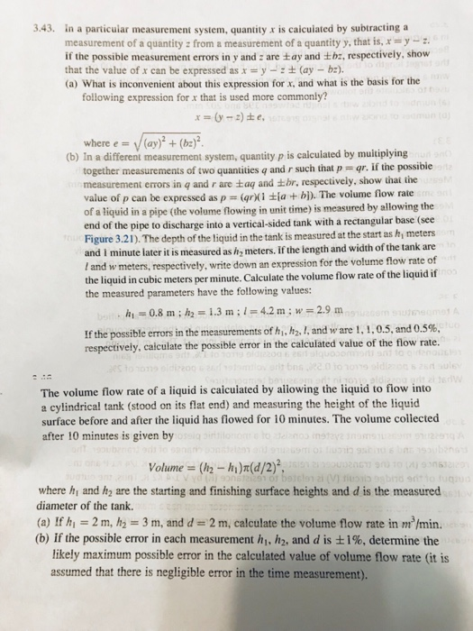 Solved this is from measurement and instruction. looking for | Chegg.com