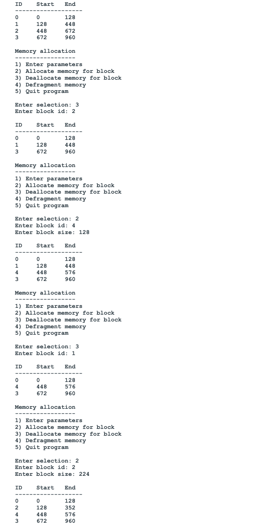 Objective: To simulate memory allocation | Chegg.com