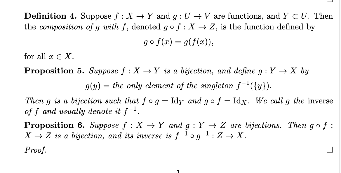 Solved Proposition 3. For Any Function F:X→Y, The Following | Chegg.com ...