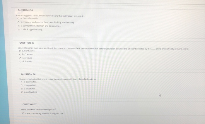Solved v Question Completion Status: QUESTION 16 Generation | Chegg.com