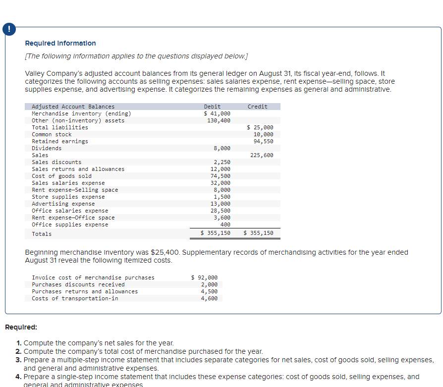 [Solved]: Prepare a multiple-step income statement th