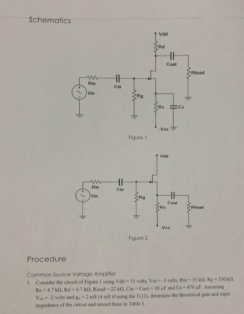 Solved Questions 1. Does the common source amplifier produce | Chegg.com