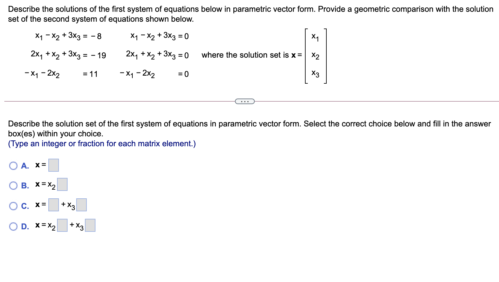 Solved b 1 -4 -3 Let A = -4 4 0 and b= b 2 Show that the | Chegg.com