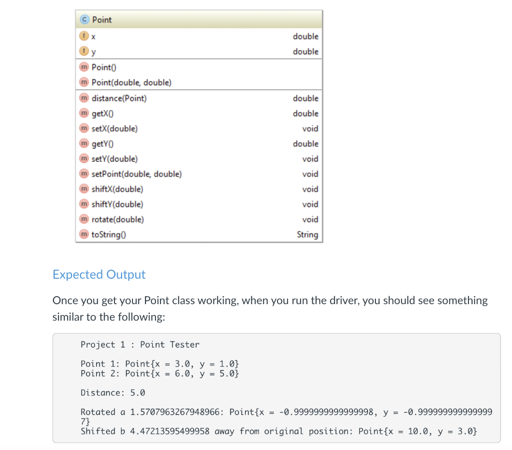 Solved In Java Complete the following programming: Design & | Chegg.com