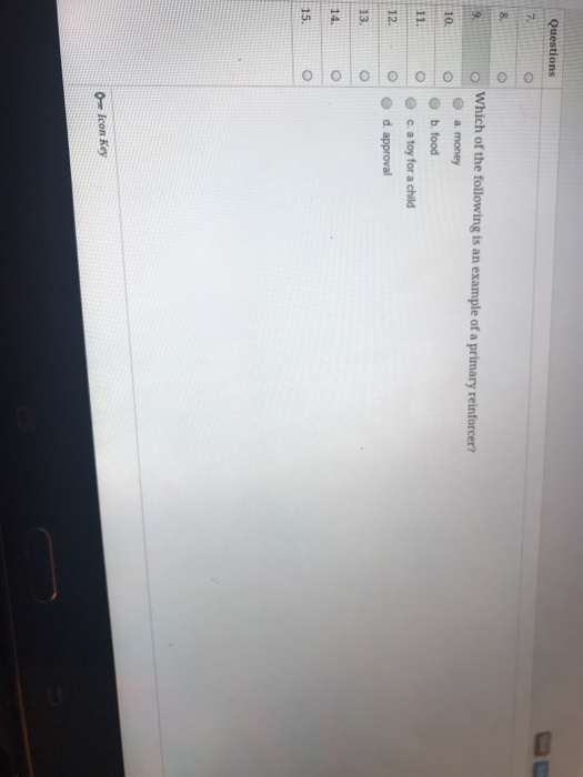 Solved 8. Which of the following is an example of a primary | Chegg.com