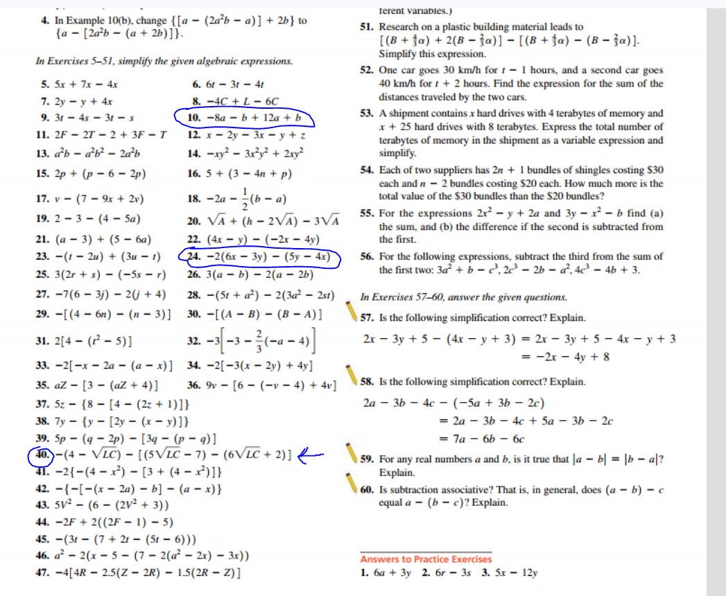 Solved 4. In the first illustration of Example 6, place a - | Chegg.com