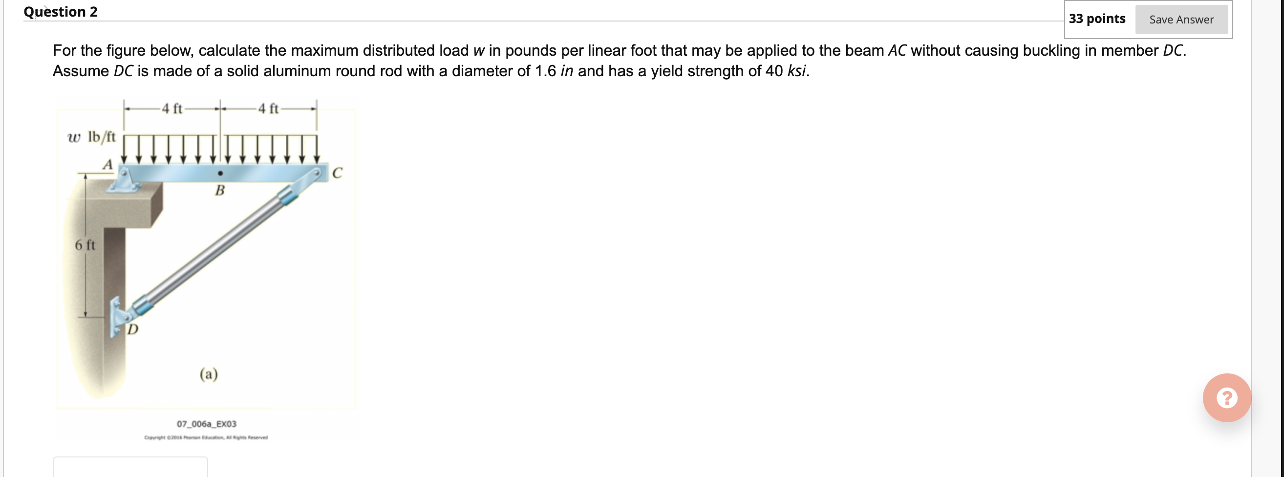 Solved Question 2 33 points Save Answer For the figure | Chegg.com
