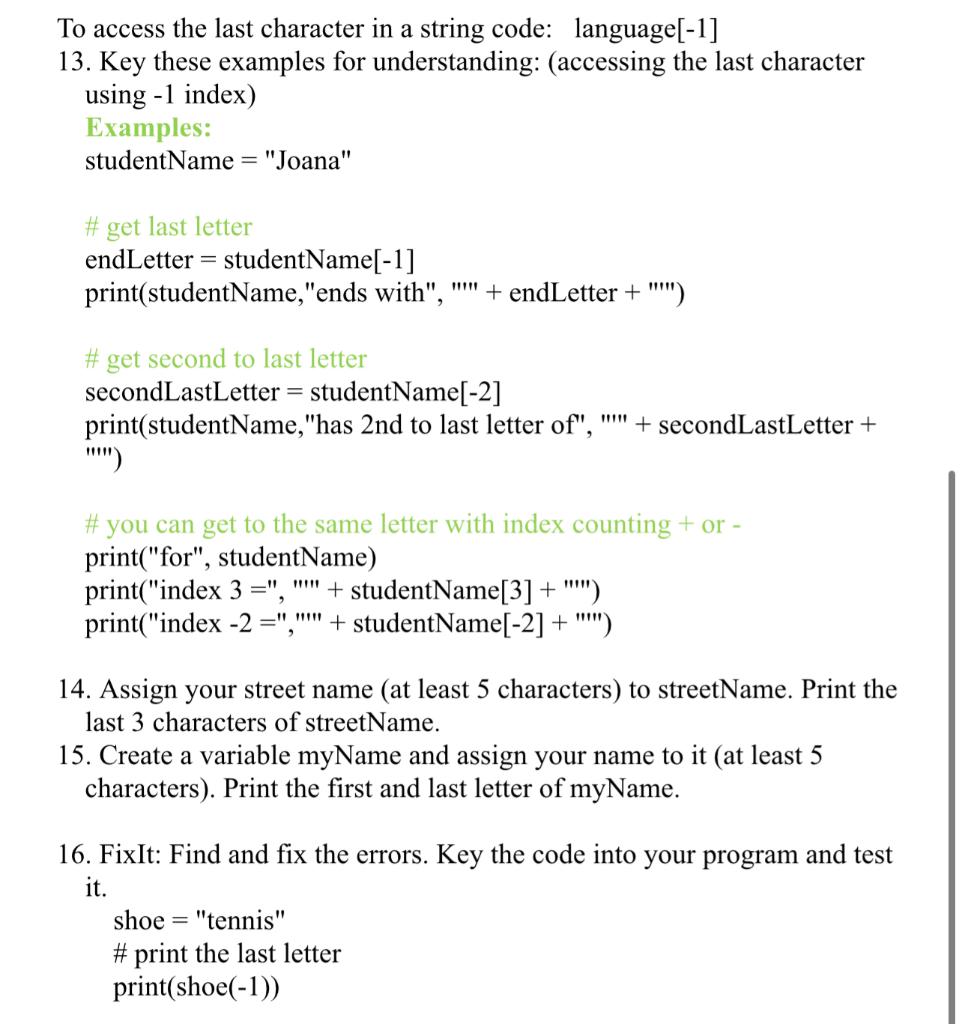 Solved 5. Insert a line comment to identify each step, i.e.: | Chegg.com