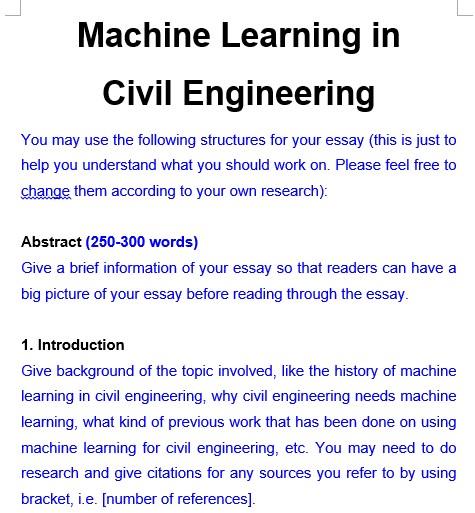 Introduction To Civil Engineering Essay Introduction To Engineering 