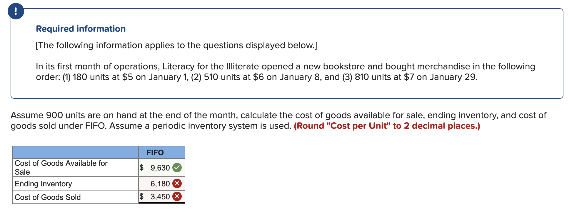 Solved ! Required information [The following information | Chegg.com