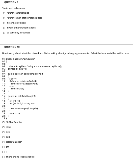 solved-question-9-static-methods-cannot-o-reference-static-chegg