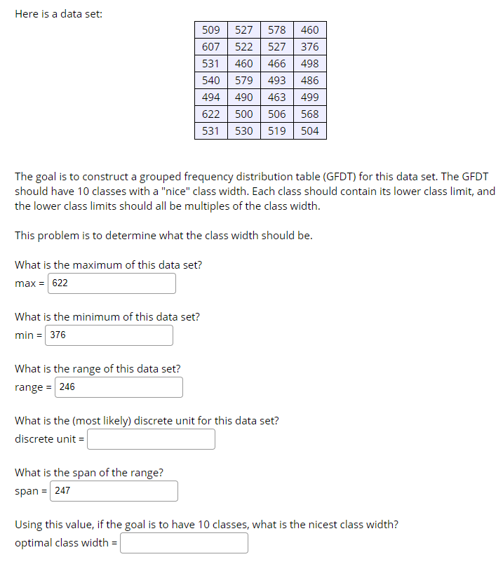 Solved I don't understand how to get the discrete number nor