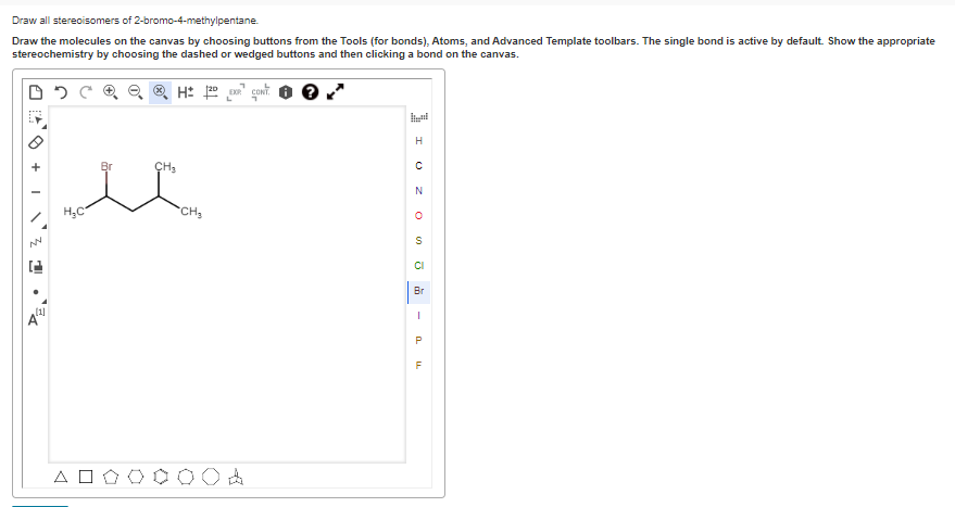 Solved Draw all stereoisomers of 2 bromo 4 methylpentane Chegg com